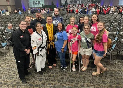 Keller ATA team together at a tournament
