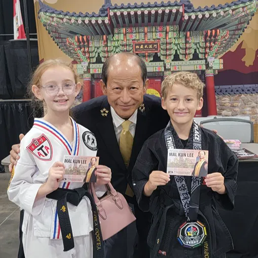 Students receiving awards